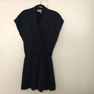 Lanvin Navy Romper w/ Pockets